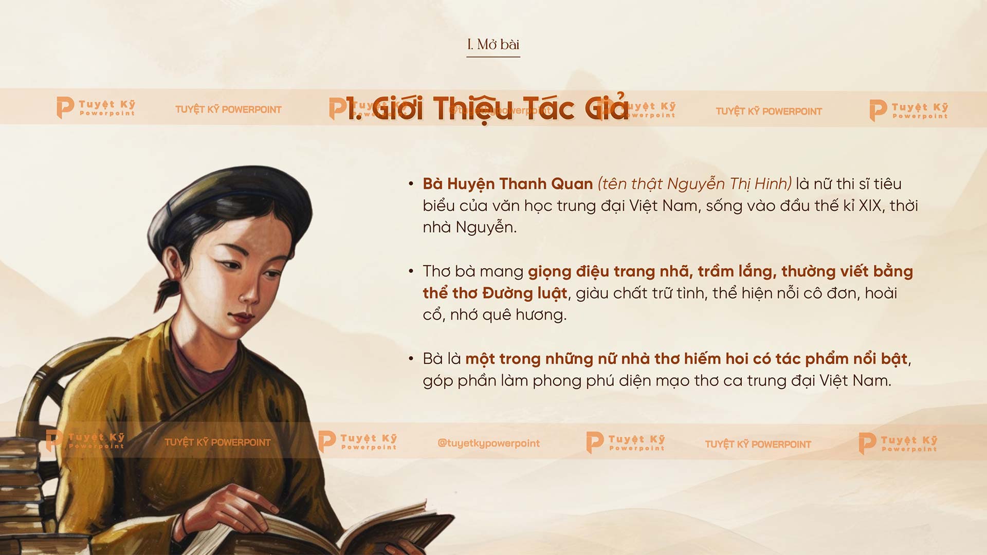 giới thiệu tác giả qua đèo ngang