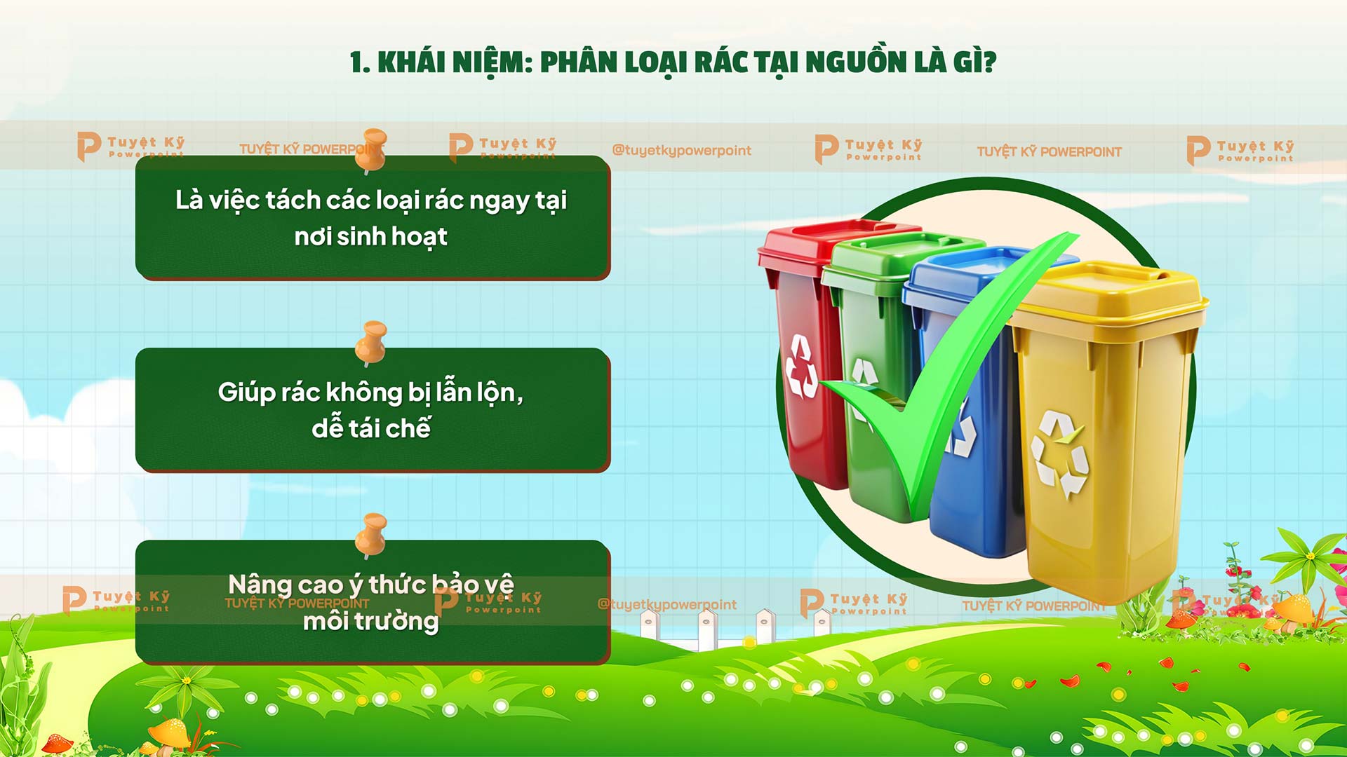 khái niệm phân loại rác thải tại nguồn