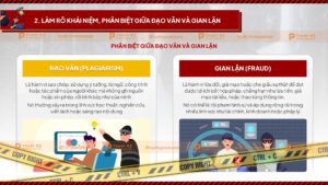 làm rõ khái niệm phân biệt giữa đạo văn và gian lận