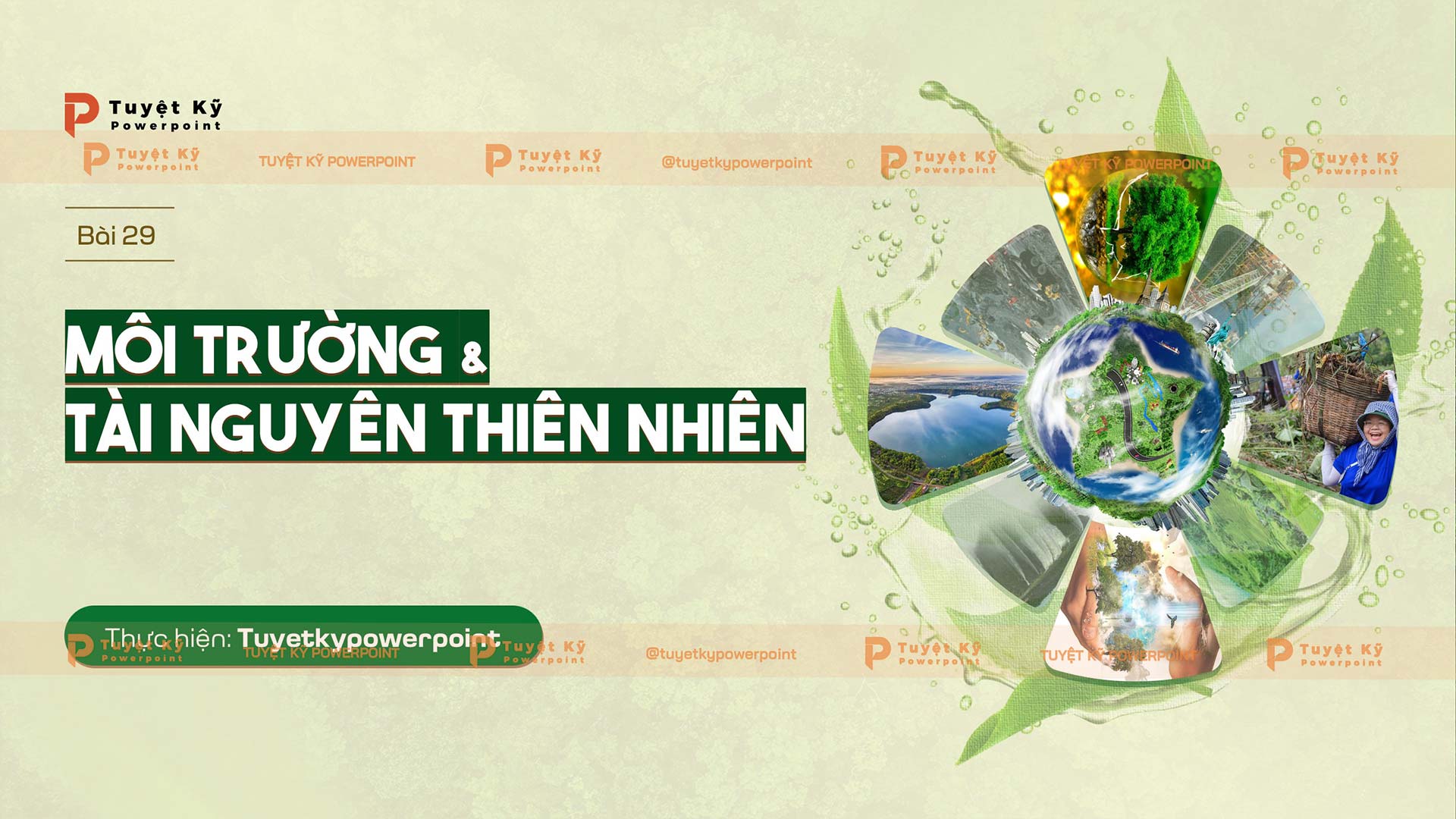 môi trường và tài nguyên thiên nhiên địa lí 10