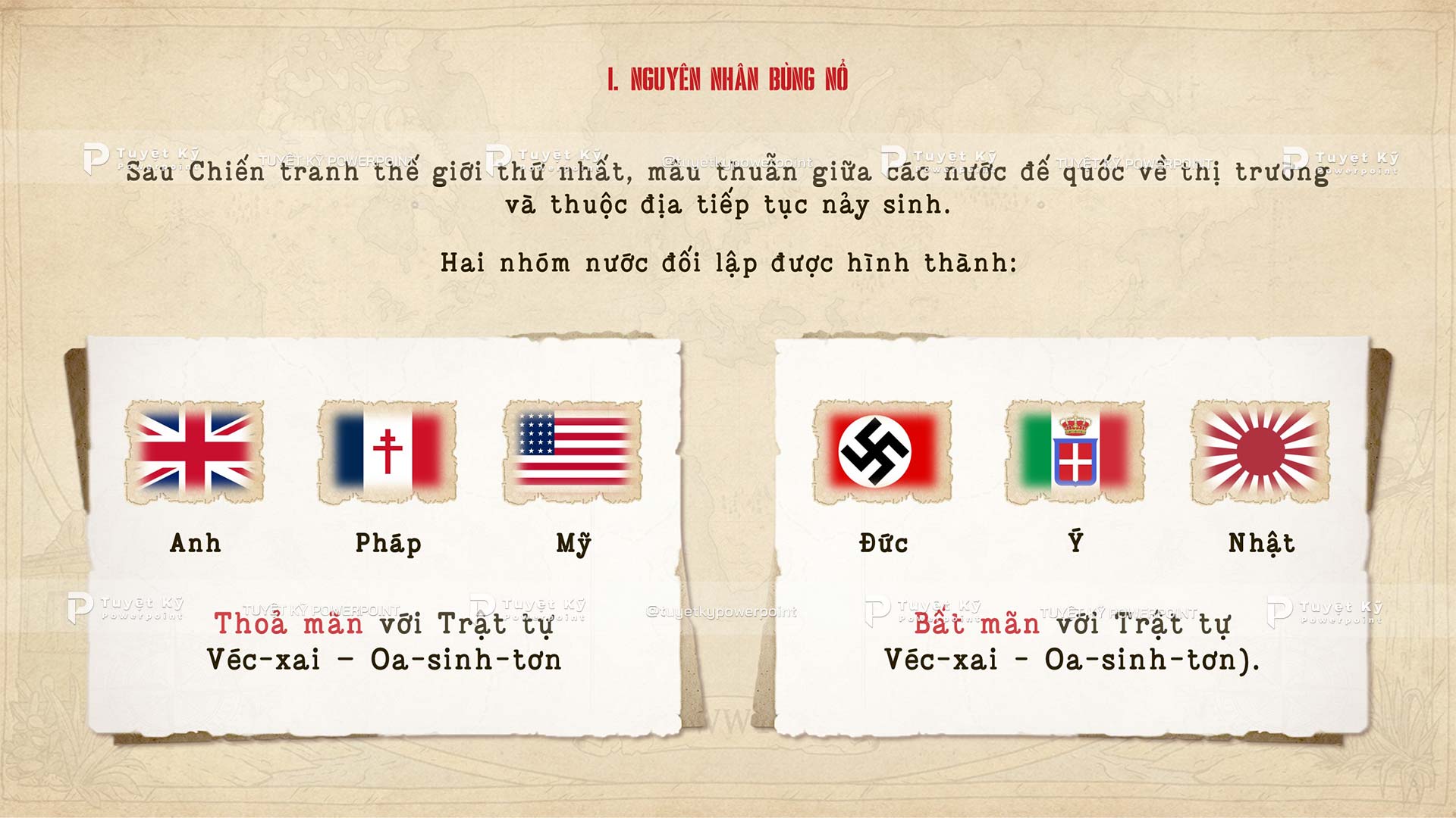 nguyên nhân bùng nổ chiến tranh thế giới thứ hai