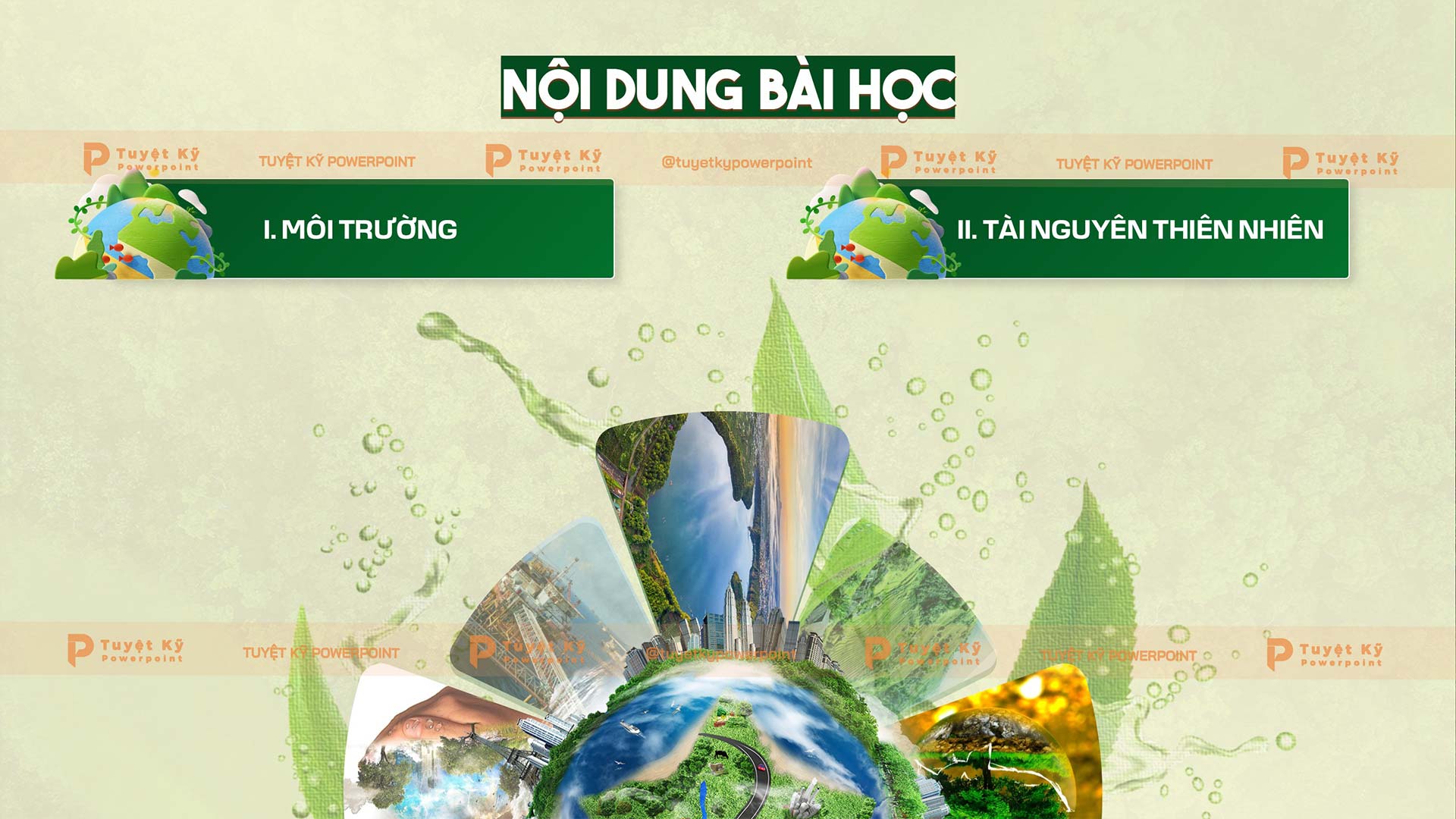 môi trường và tài nguyên thiên nhiên địa lí 10