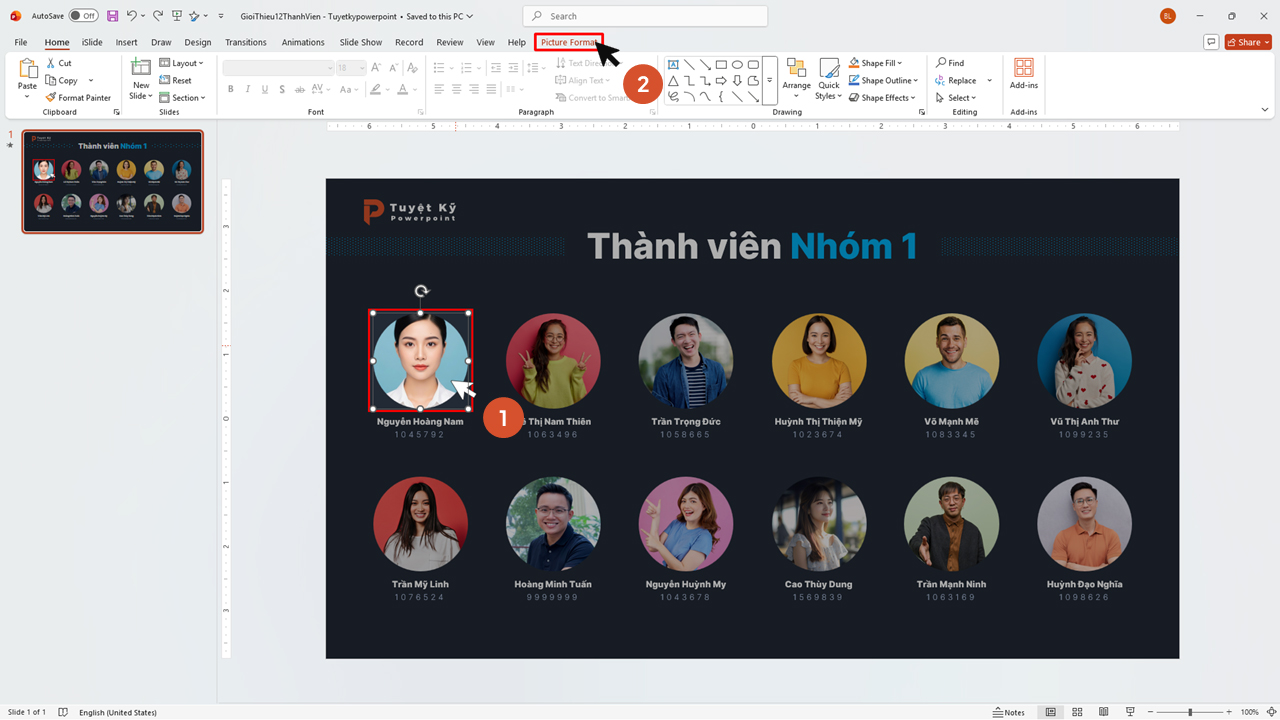 thay ảnh không mất hiệu ứng trong powerpoint