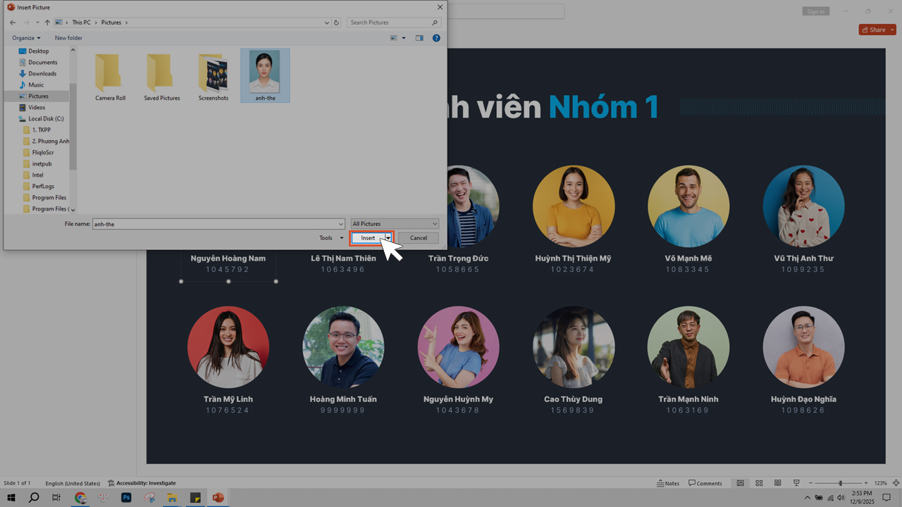thay ảnh không mất hiệu ứng trong powerpoint