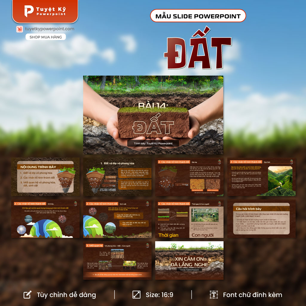 địa lí 10 bài đất