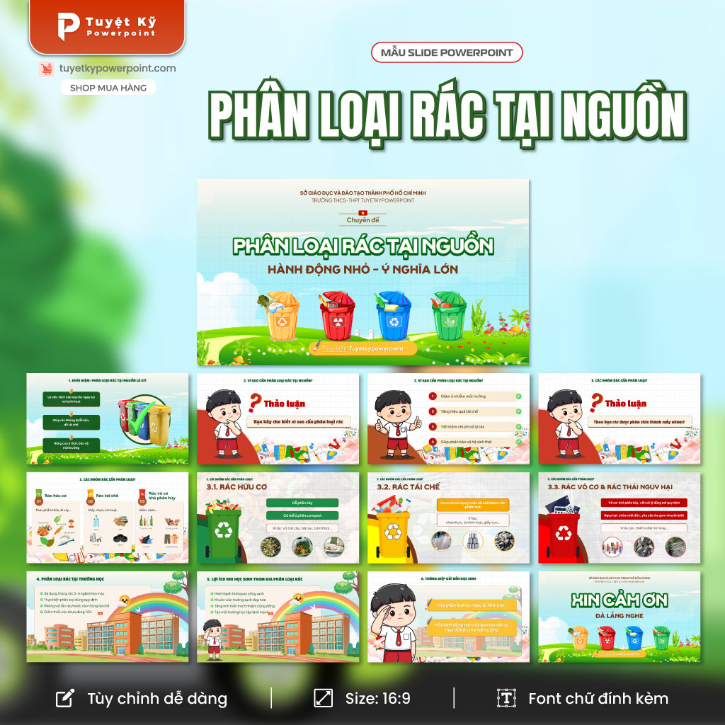 phân loại rác tại nguồn