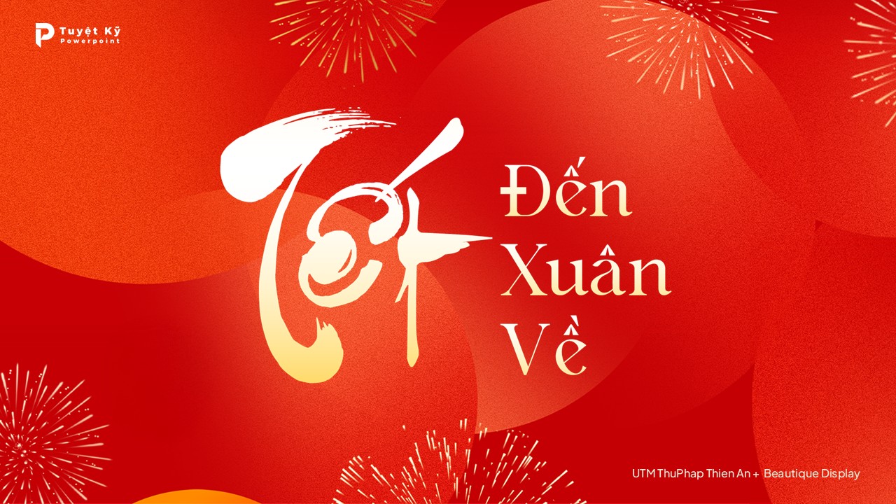 Typo "Tết đến xuân về"