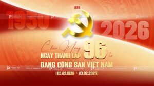 backdrop banner thành lập đảng cộng sản việt nam