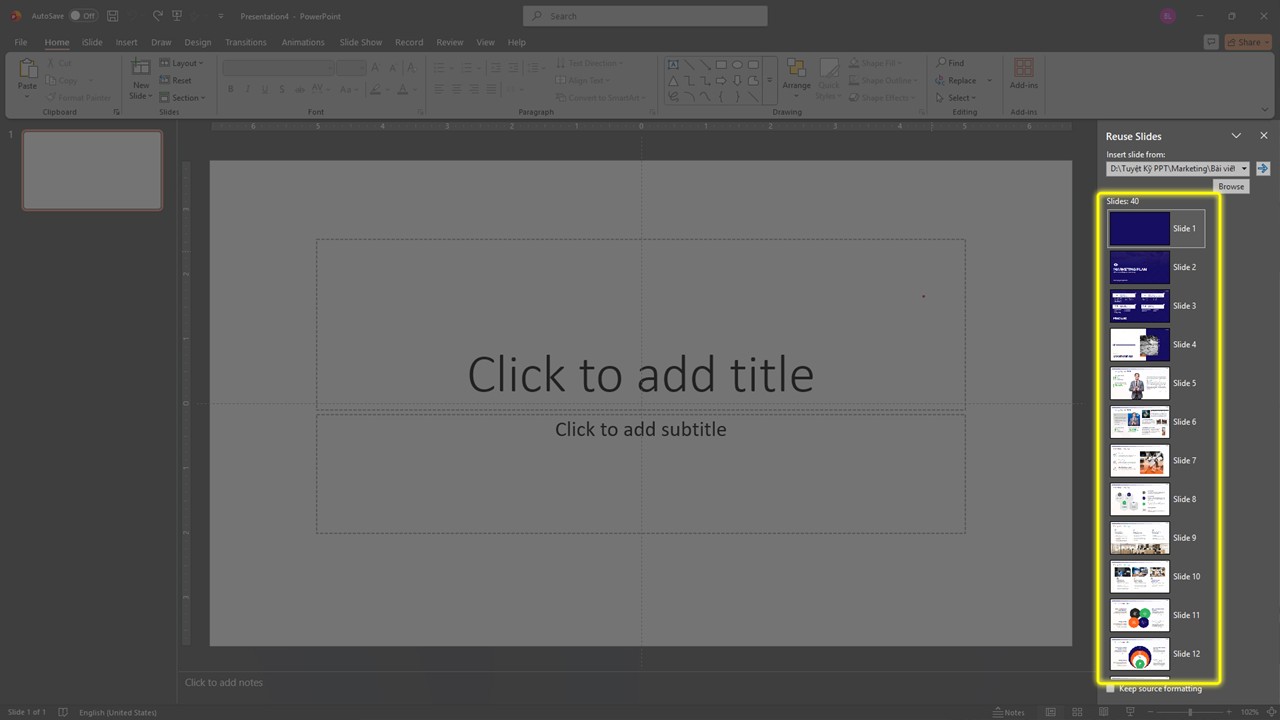 cách coppy slide trong powerpoint giữ nguyên hiệu ứng dễ áp dụng