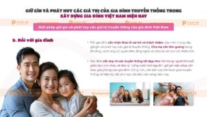 giữ gìn và phát huy gia đình truyền thống