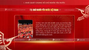 khái quát chung về chủ nghĩa yêu nước