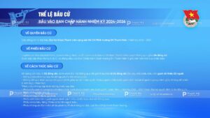 thể lệ bầu cử của đại hội đoàn