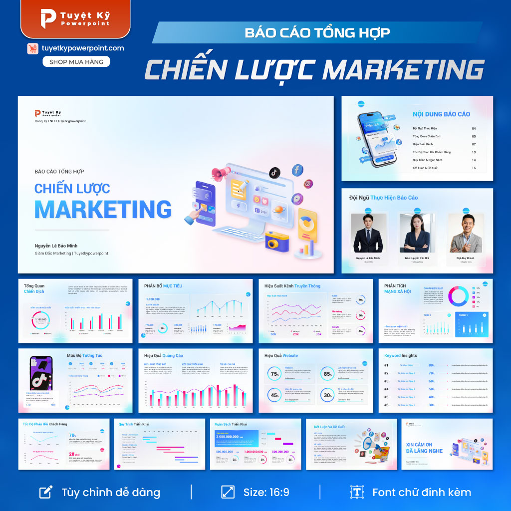 báo cáo chiến lược marketing