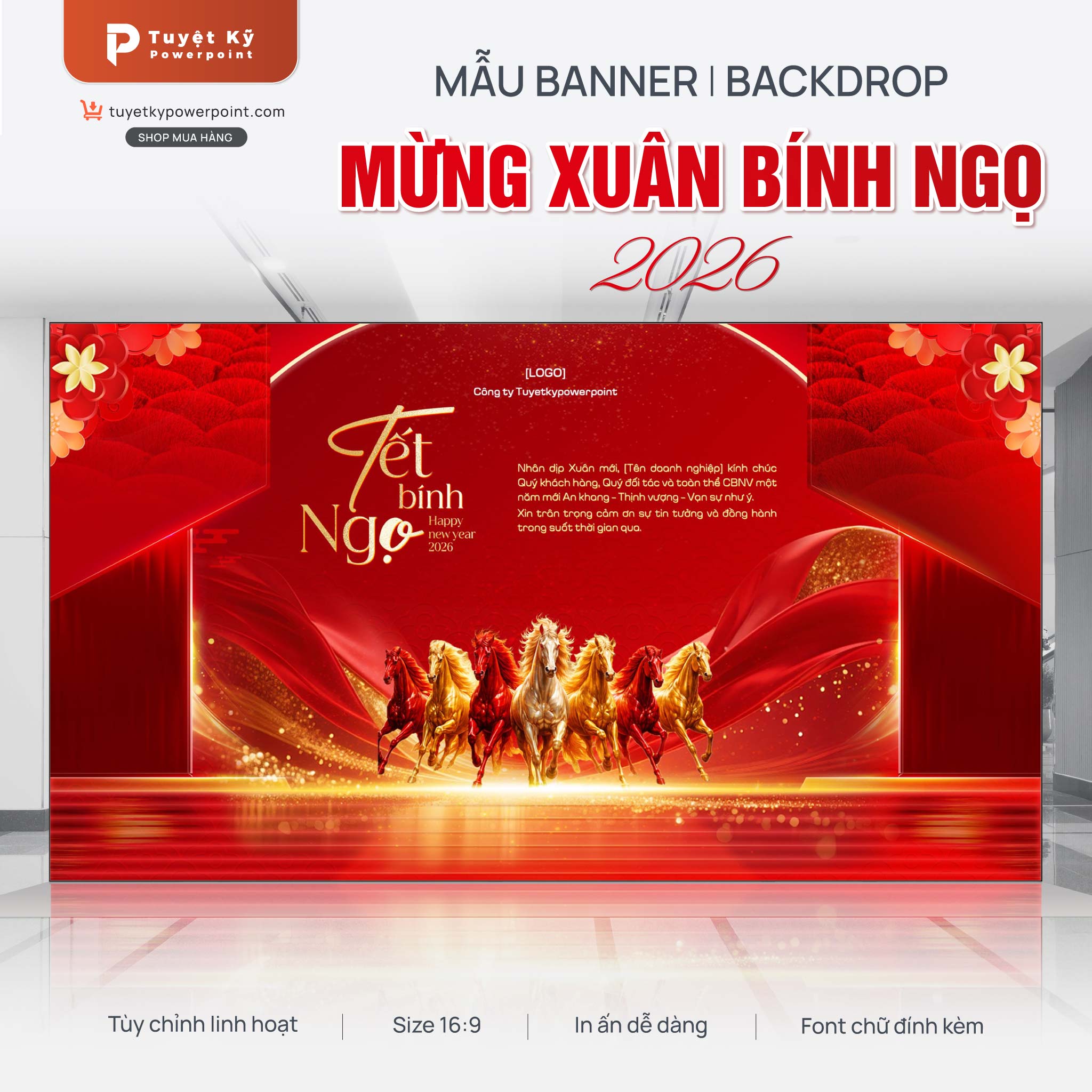 thiệp xuân bính ngọ