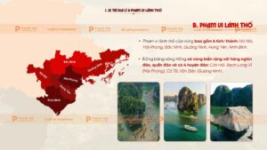 vị trí địa lý và phạm vi lãnh thổ đồng bằng sông hồng