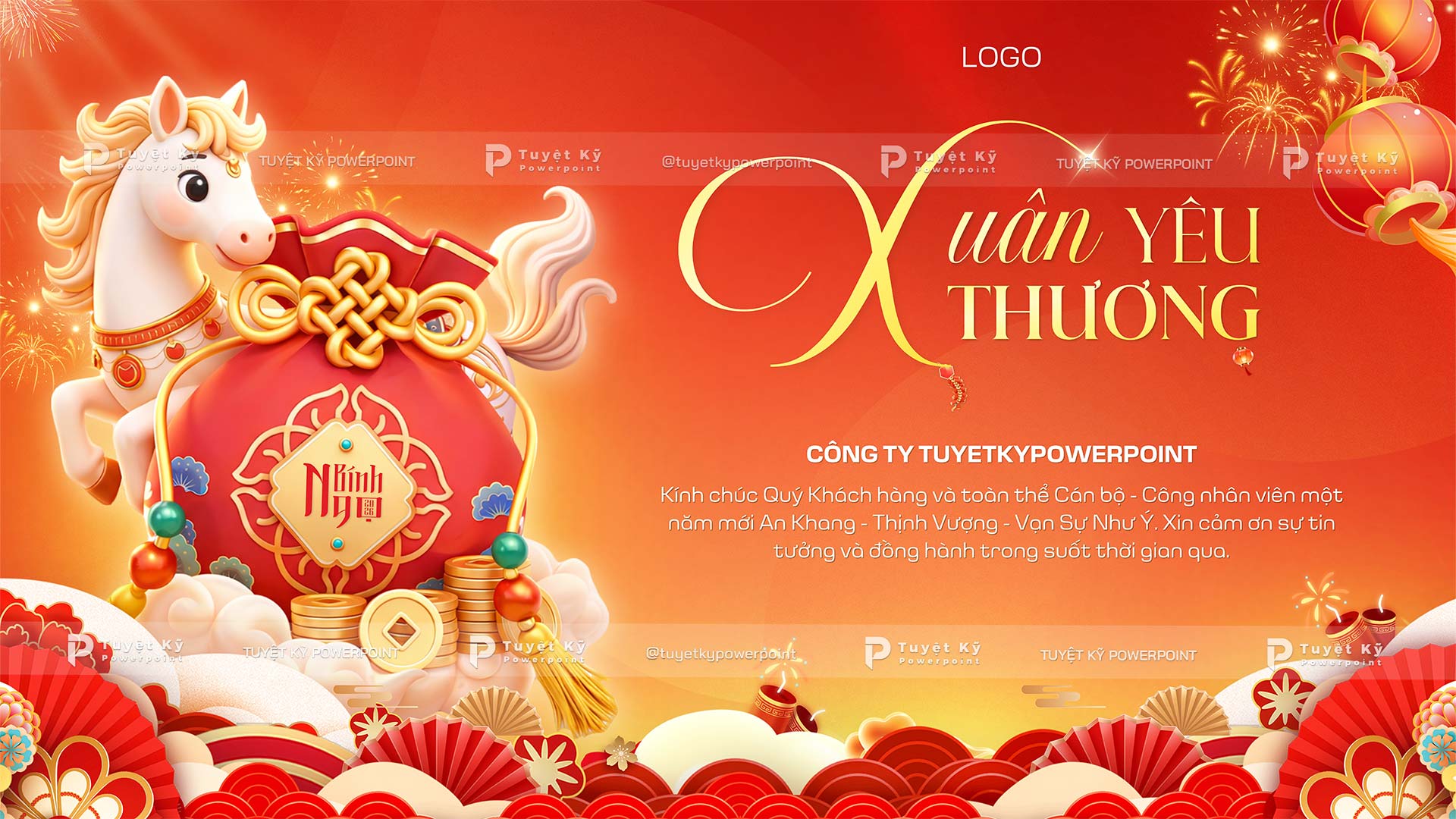 backdrop banner chúc mừng năm mới xuân yêu thương tết bính ngọ