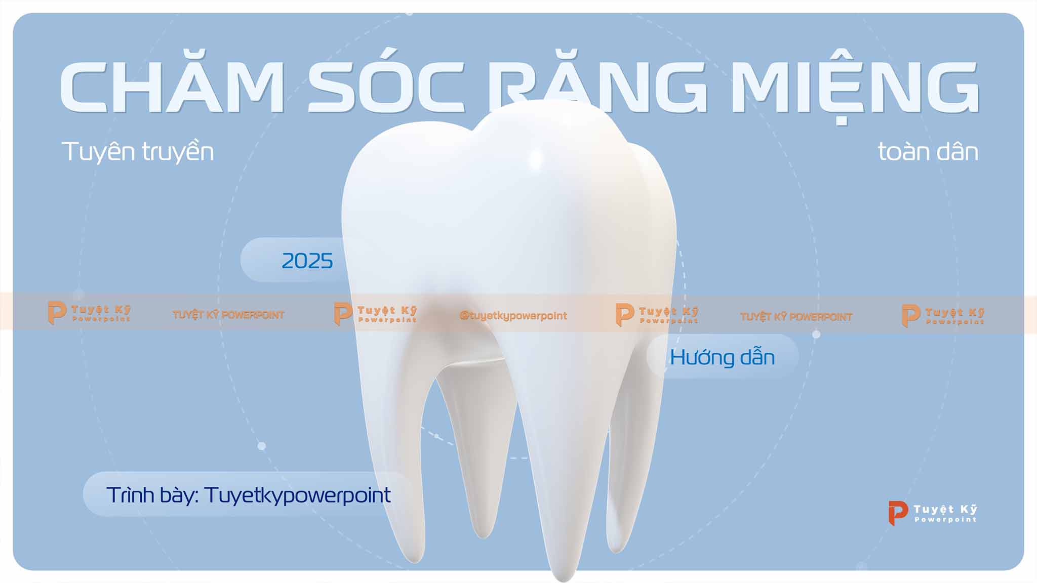 Mẫu slide chăm sóc răng miệng