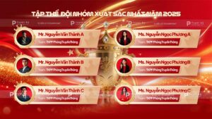 lễ vinh danh tập thể xuất sắc