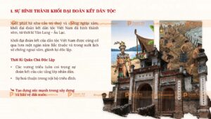 sự hình thành khối đại đoàn kết dân tộc