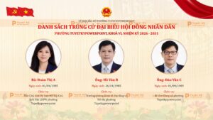 backdrop banner danh sách trúng cử