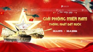 backdrop banner mừng giải phóng miền nam 30/4