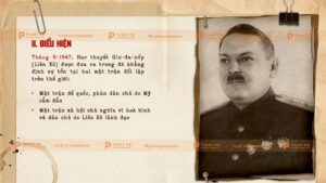 biểu hiện của chiến tranh lạnh 1947 - 1989