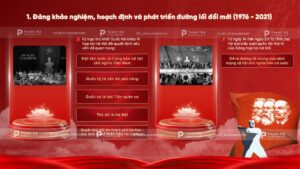 đảng khảo nghiệm hoạch định và phát triển đường lối mới