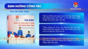 định hướng công tác đoàn
