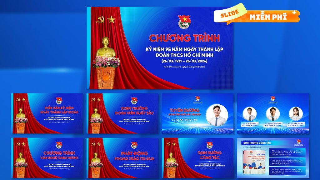 thumbnail chương trình kỷ niệm 95 năm ngày thành lập đoàn