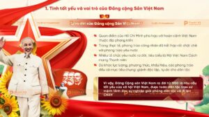 tính tất yếu và vai trò của đảng cộng sản việt nam