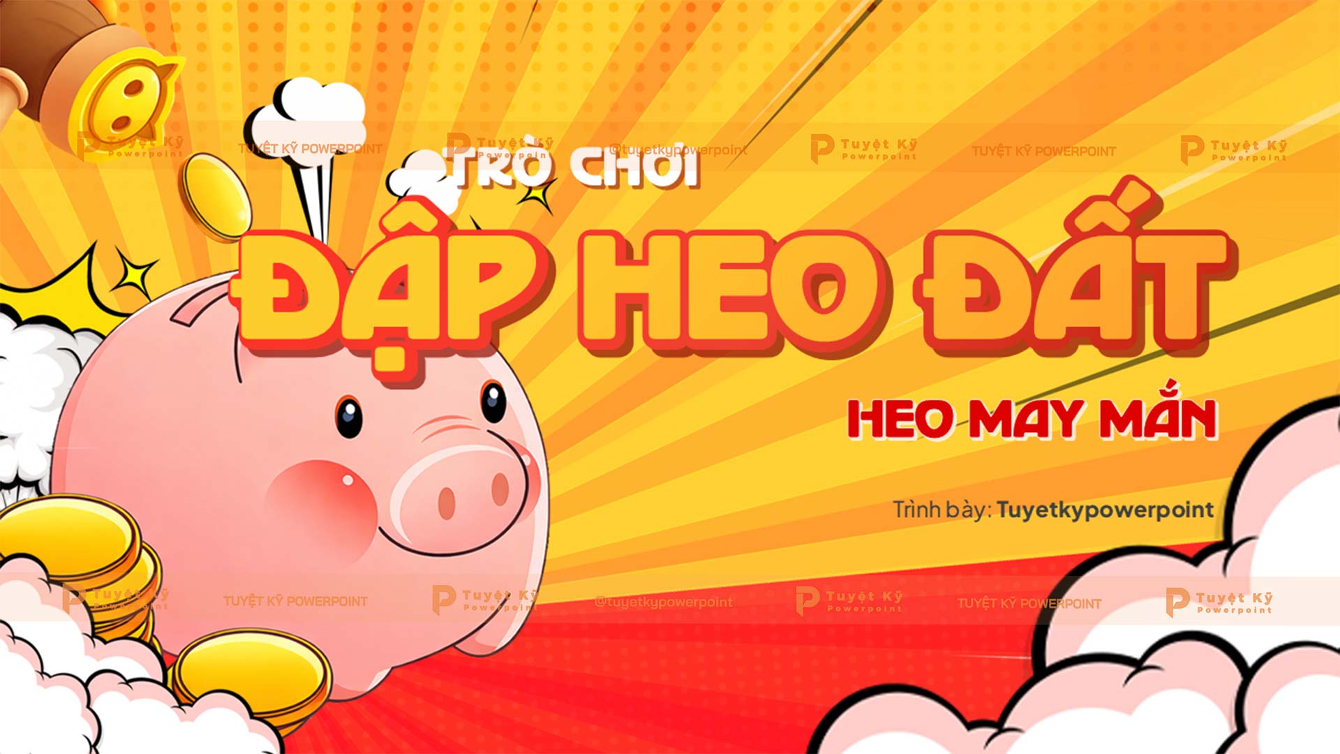 Mẫu slide quiz đố vui tương tác