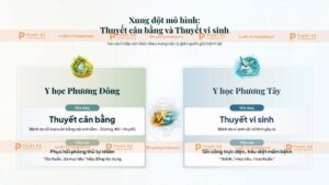 xung đột mô hình thuyết cân bằng và thuyết vi sinh