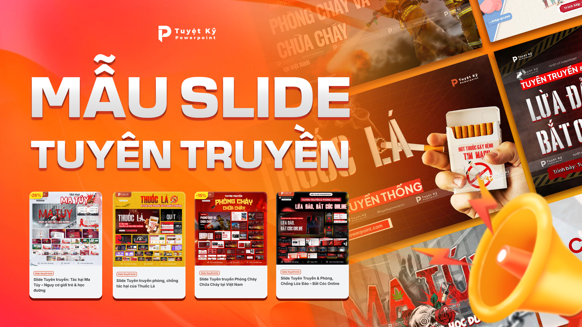 Mẫu slide tuyên truyền