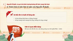 nguyễn ái quốc và quá trình định hướng đường lối cách mạng việt nam
