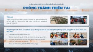 phòng tránh thiên tai