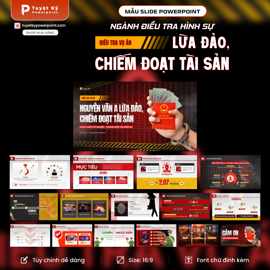 điều tra vụ án lừa đảo chiếm đoạt tài sản