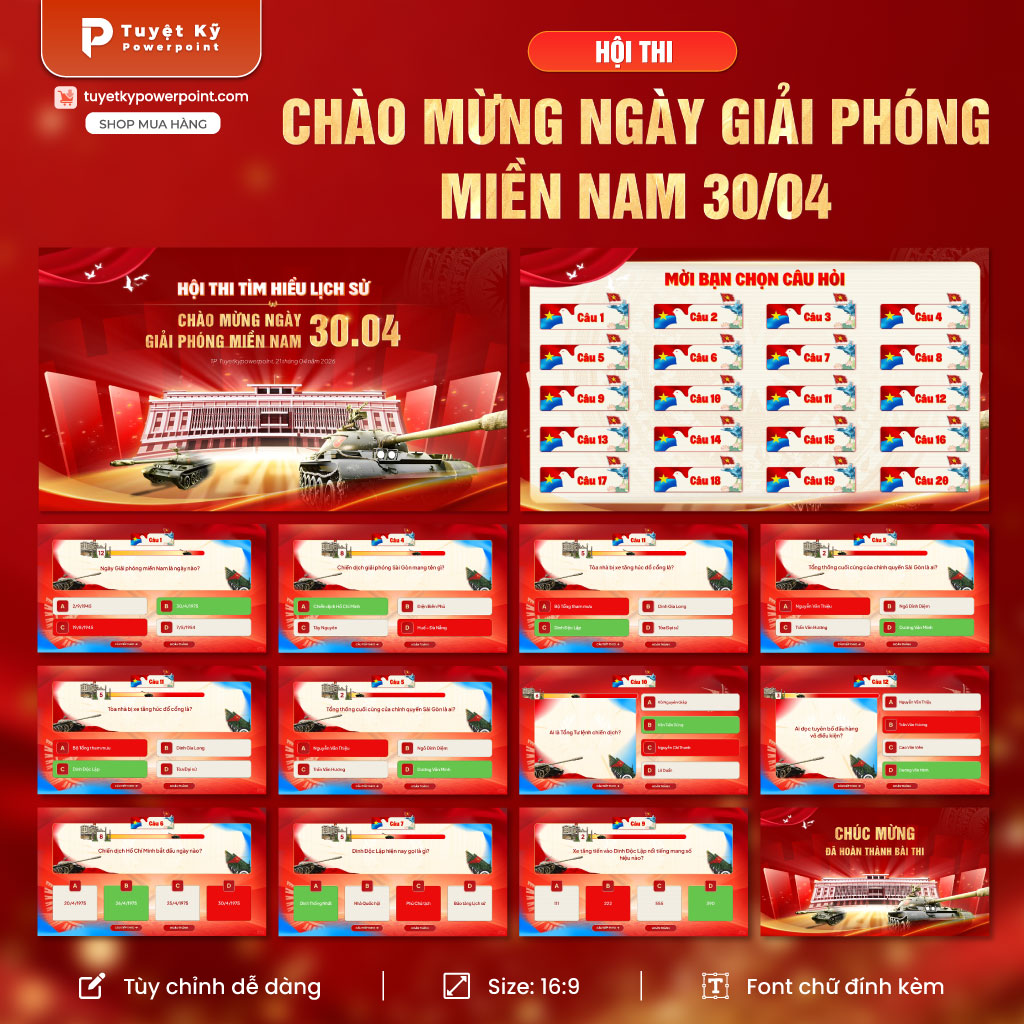 hội thi tìm hiểu lịch sử 30/4