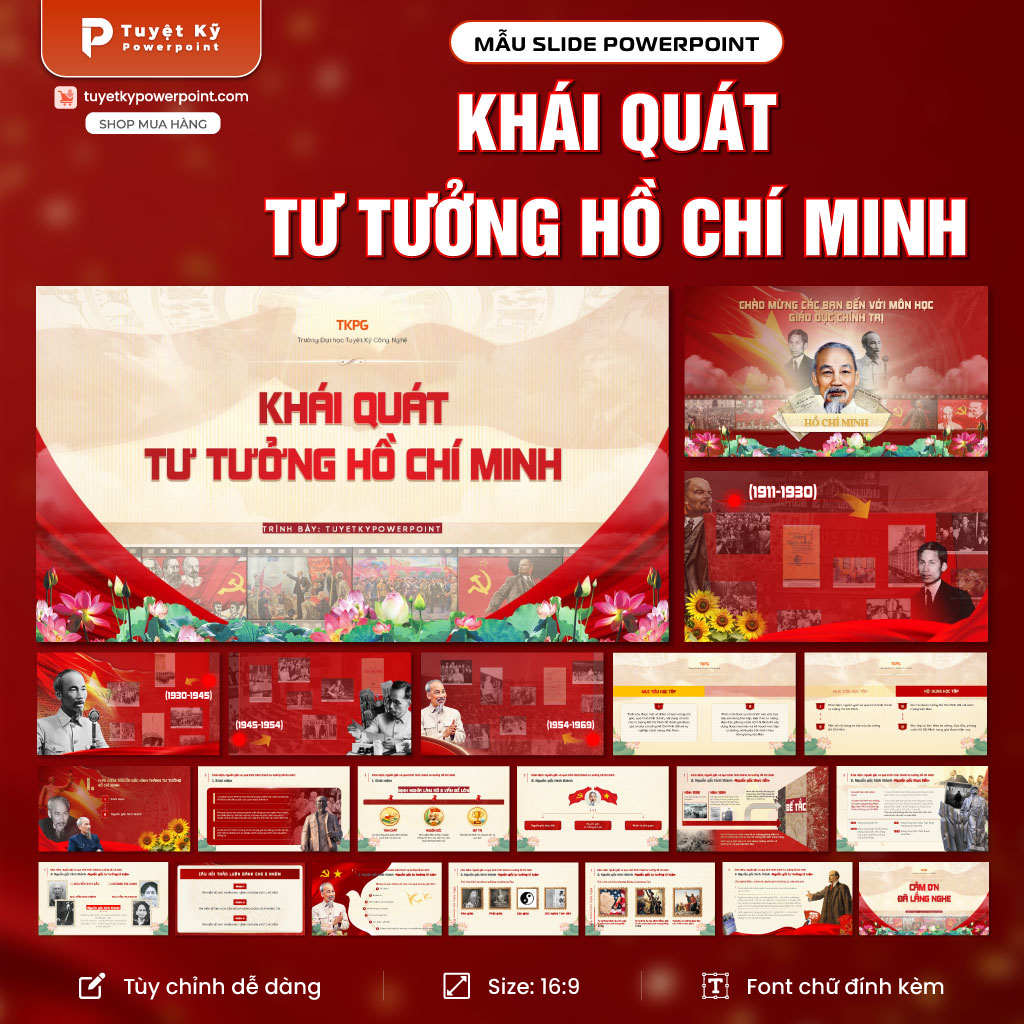 khái quát tư tưởng hồ chí minh