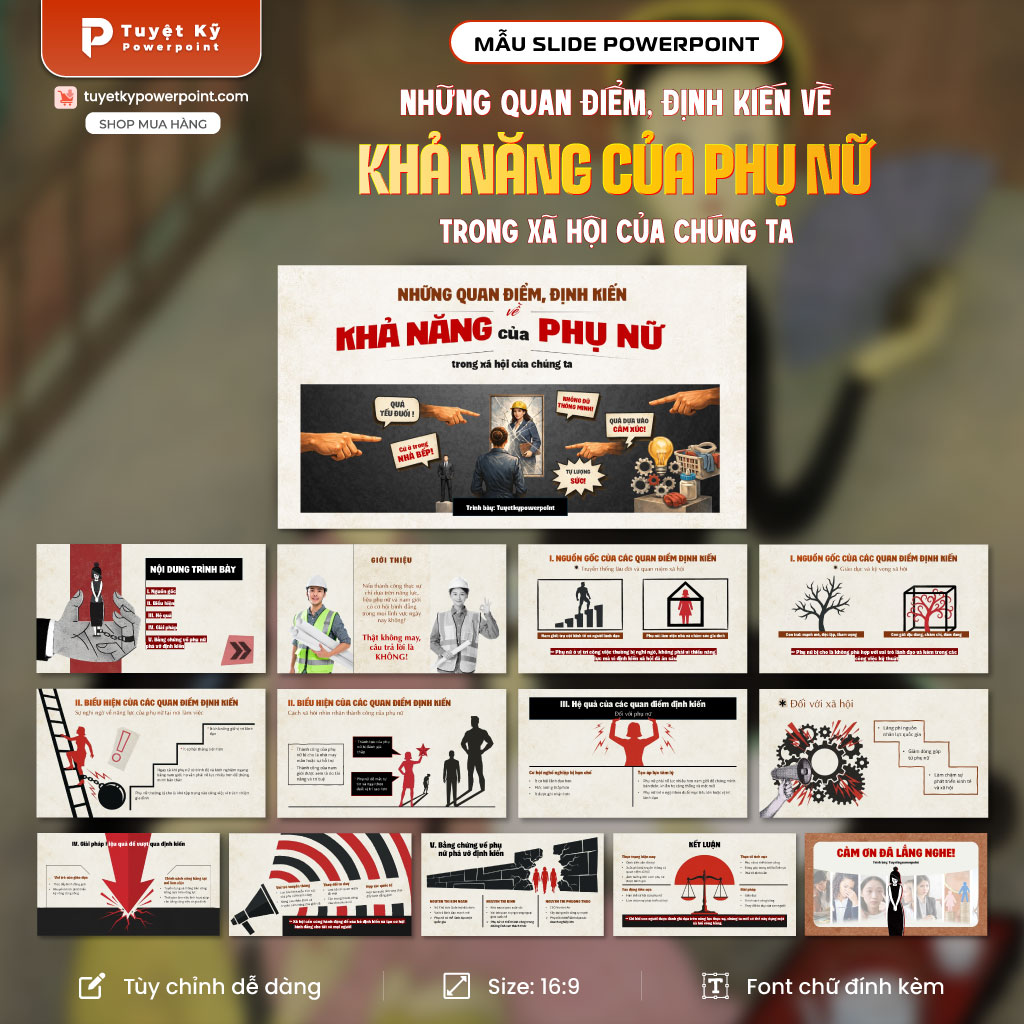 những quan điểm định kiến về khả năng của phụ nữ trong xã hội