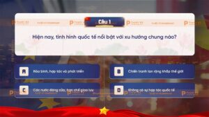 trắc nghiệm tình hình quốc tế