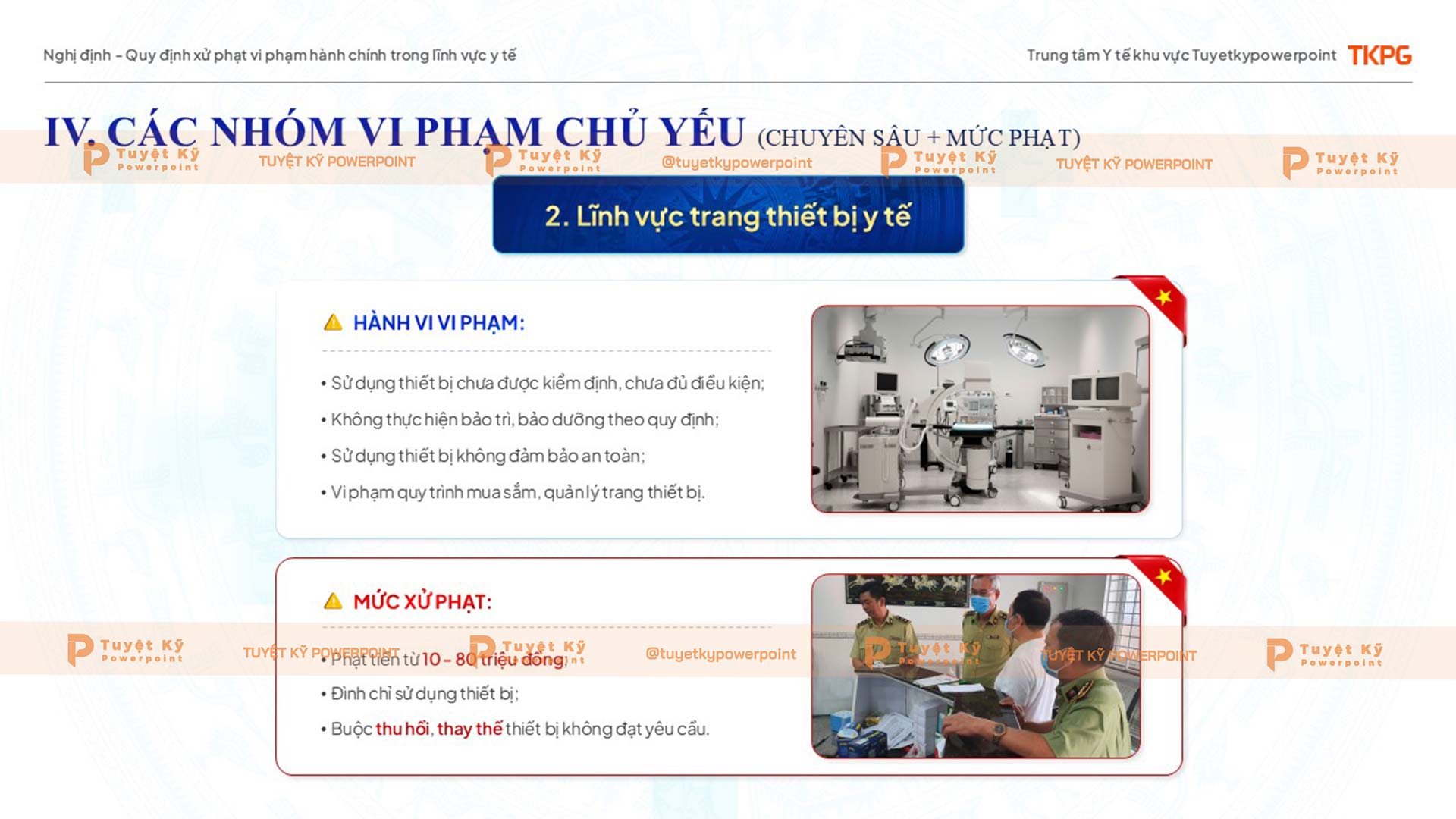 Các nhóm vi phạm chủ yếu
