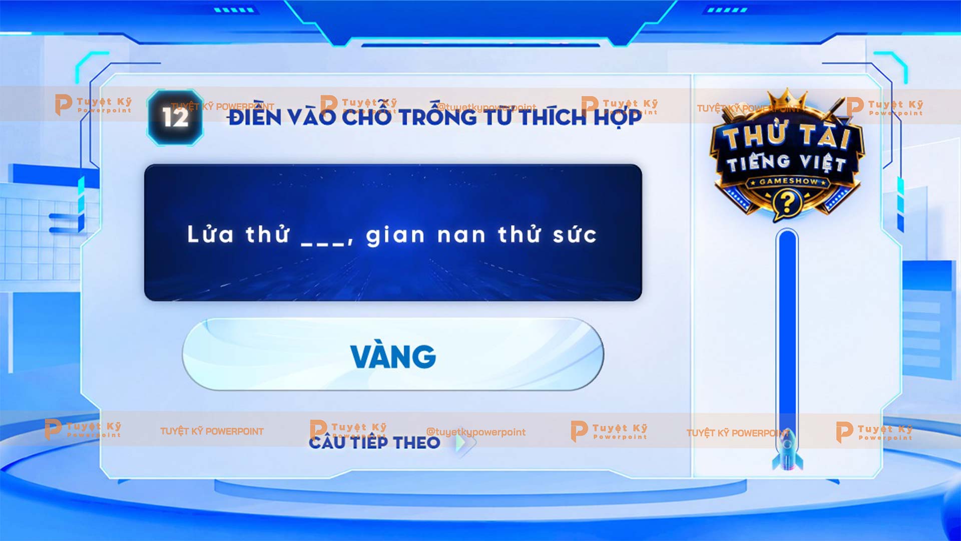 Thử Tài Tiếng Việt Câu 12