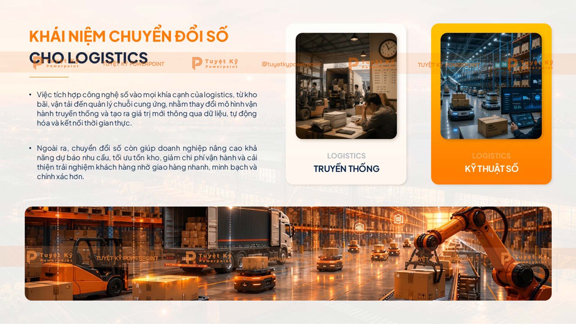 Khái niệm chuyển đổi số cho Logistics