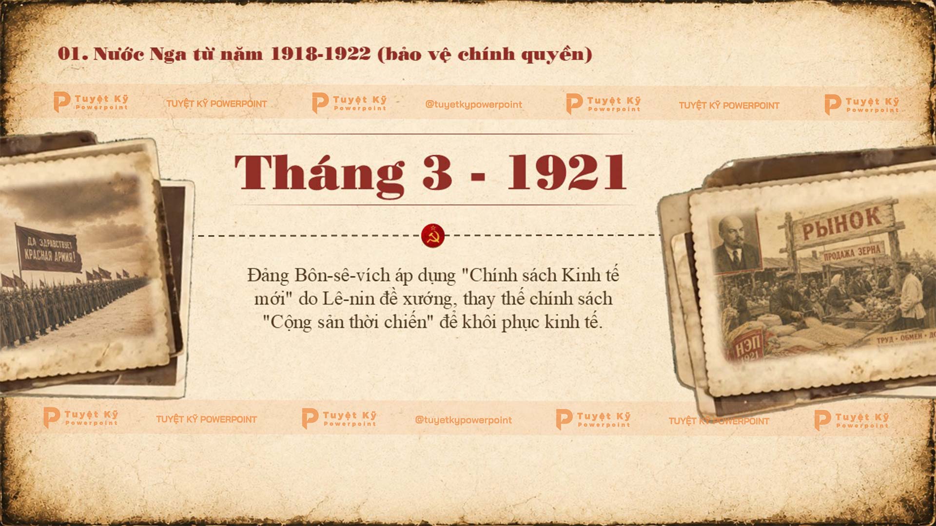 Slide Nước Nga 1918 - 1922