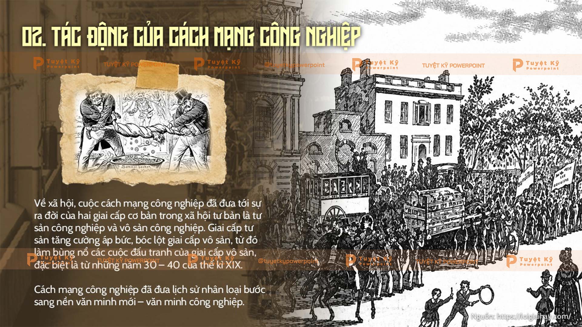 Tác động của cuộc cách mạng công nghiệp