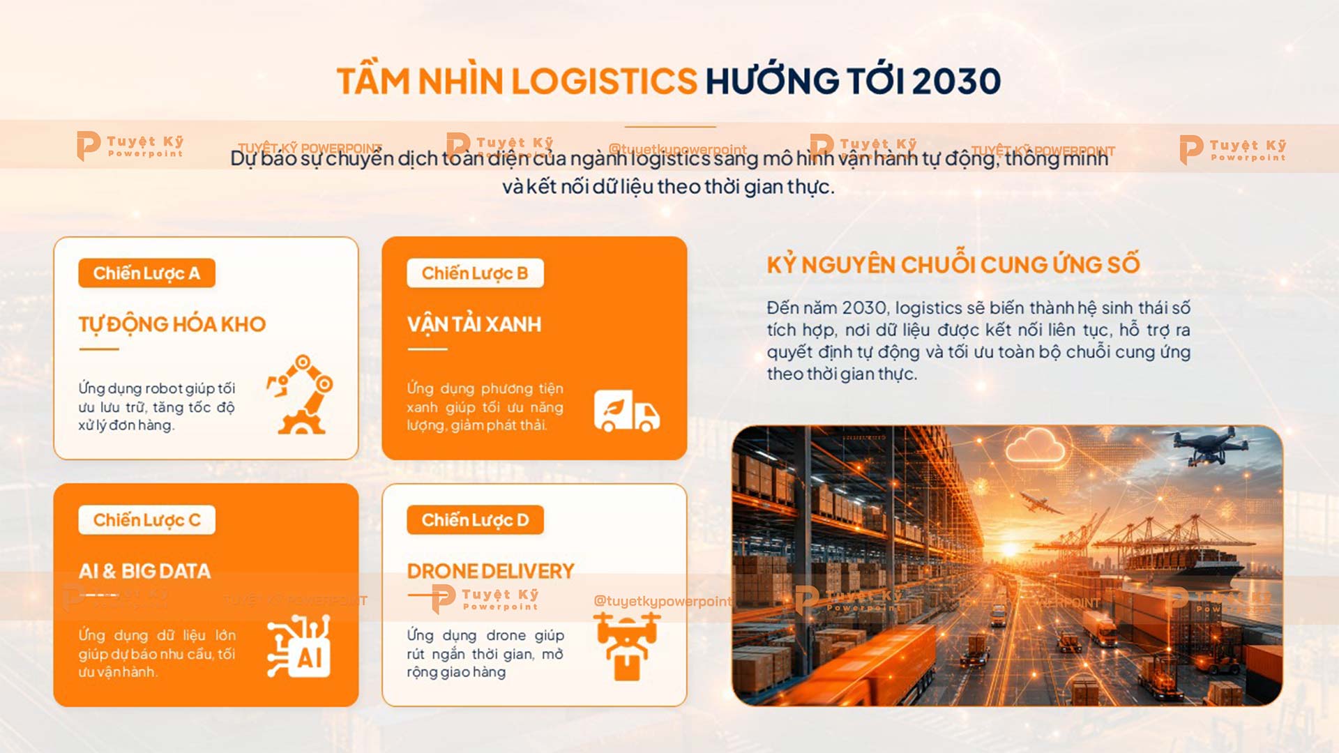 Tầm nhìn Logistics hướng tới 2030