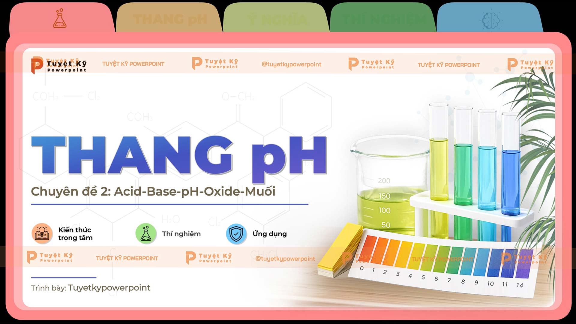 thang đo pH