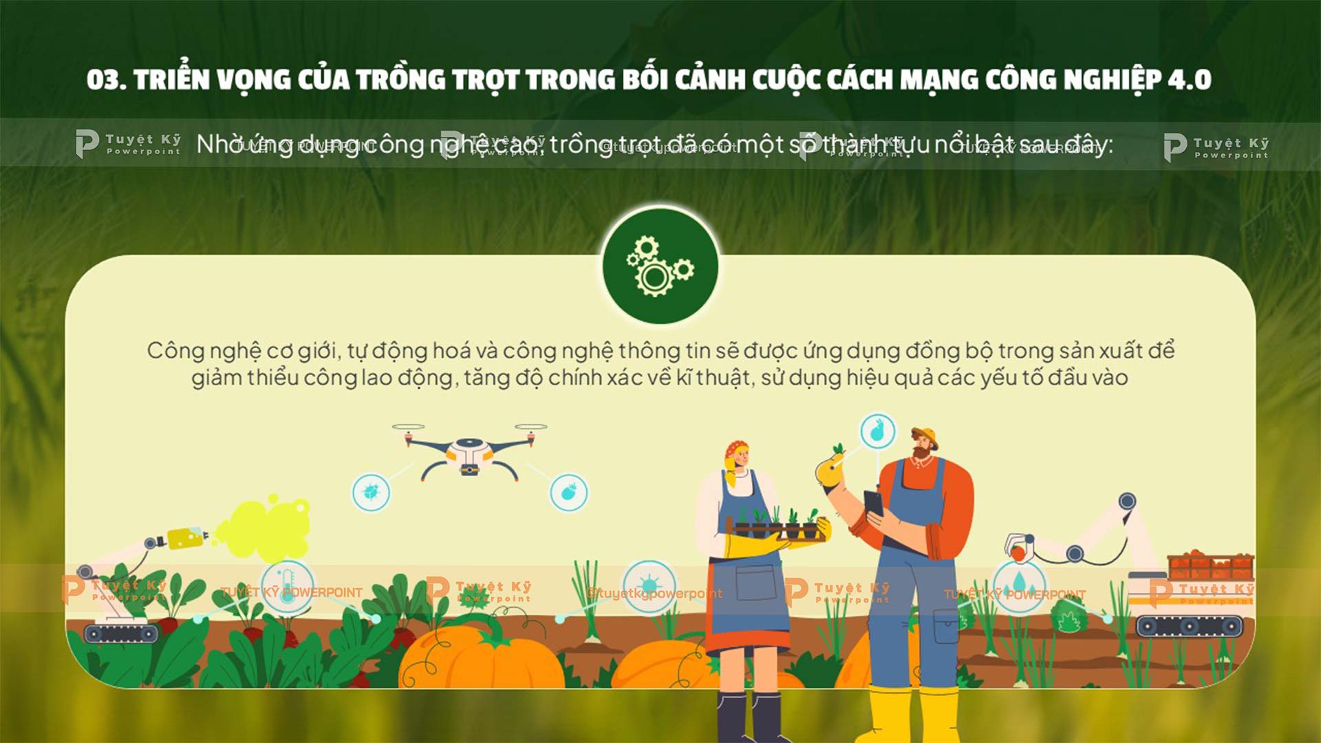 Triển vọng của trồng trọt trong bối cảnh cuộc cách mạng công nghệ 4.0
