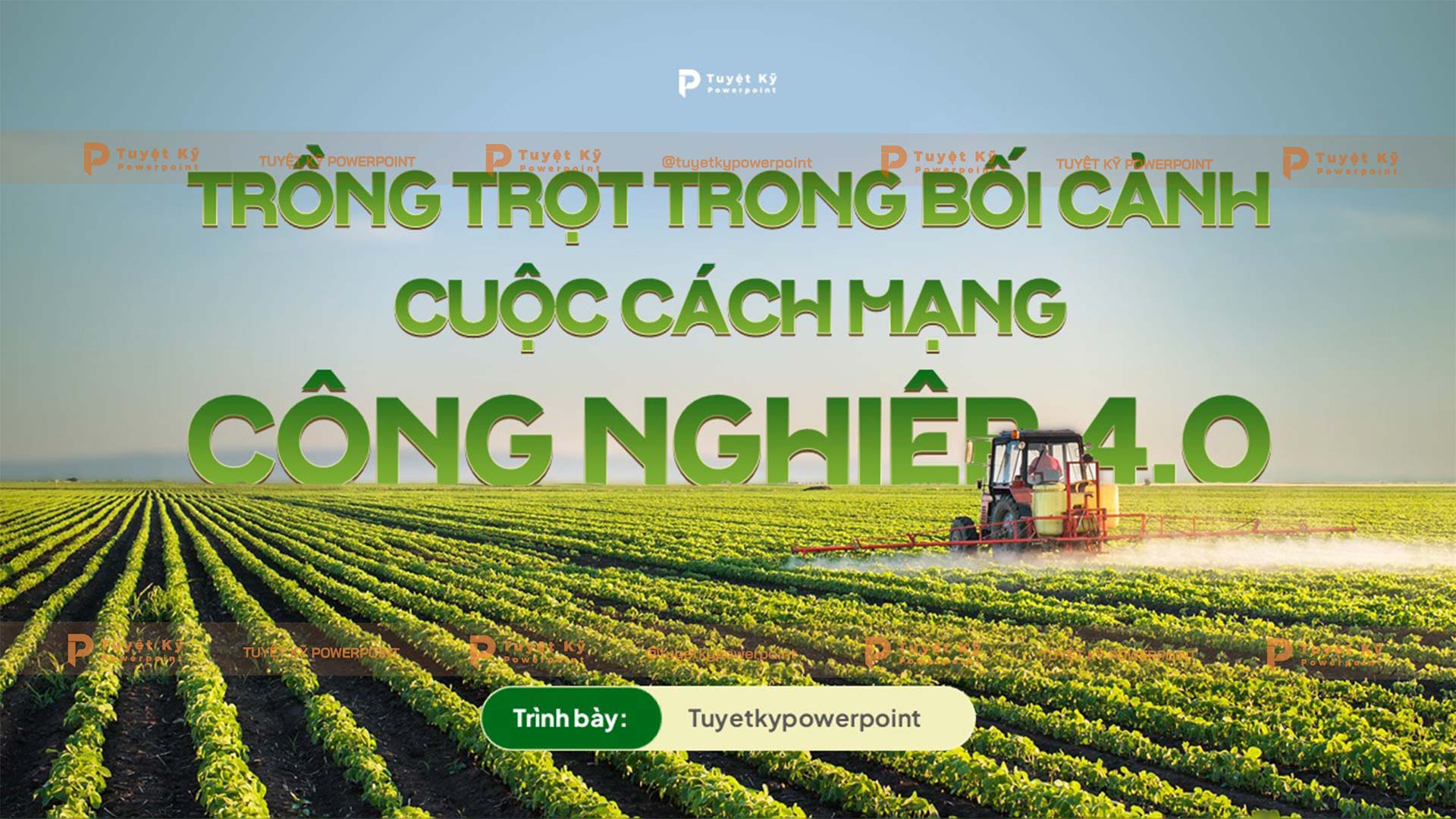 Trồng trọt trong bối cảnh cuộc cách mạng công nghiệp 4.0