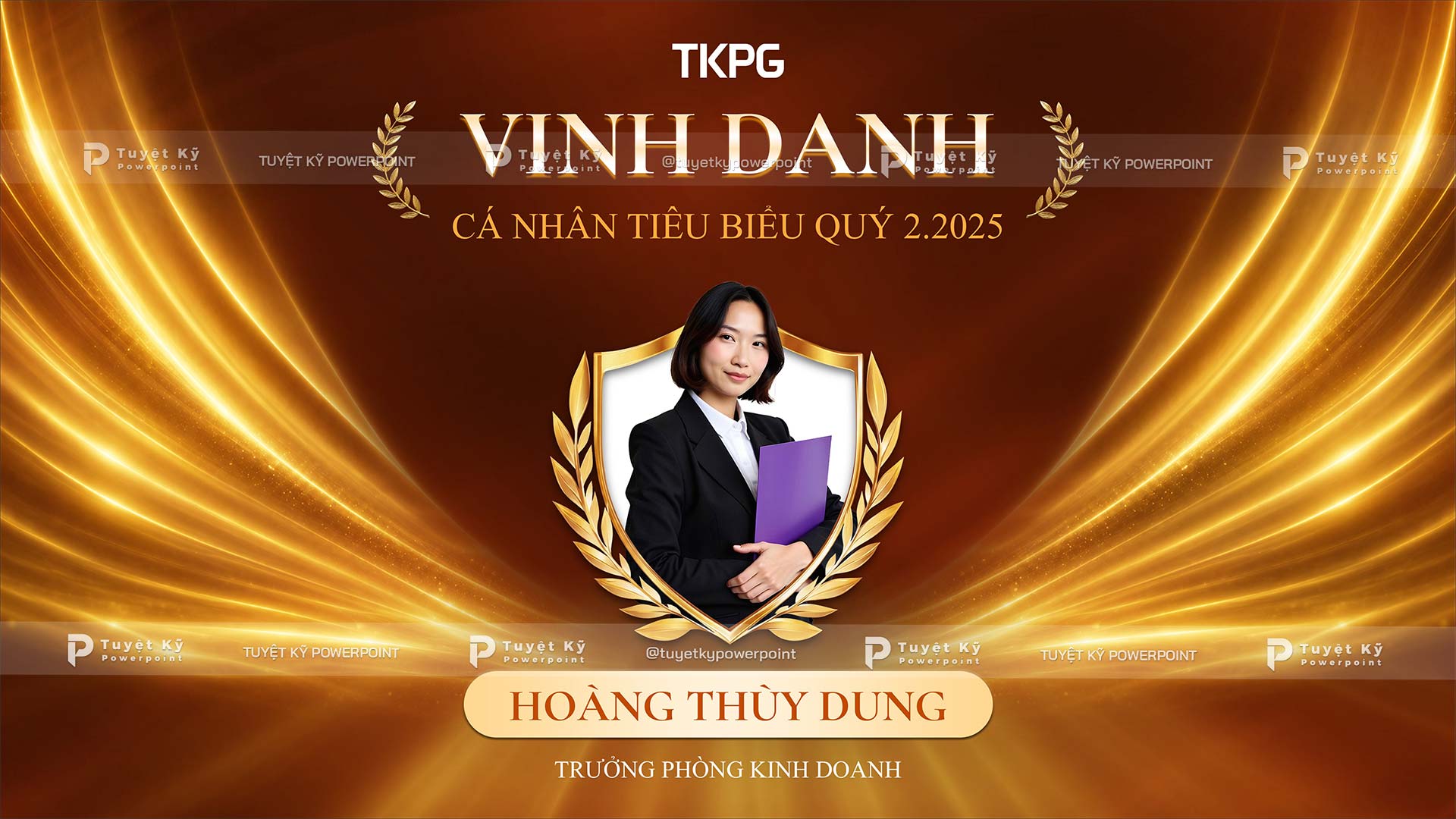Vinh danh cá nhân tiêu biểu